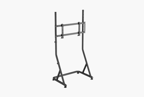 Gameon racing cockpit monitor stand front angle view